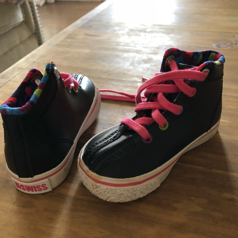 K Swiss leather high top